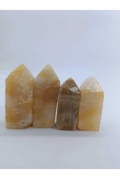 gemsartdeco Sitrin Doğaltaş Kule 1 Adet ürün görseli