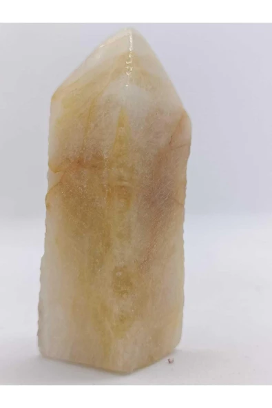 gemsartdeco Sitrin Doğaltaş Kule 1 Adet - Resim 4