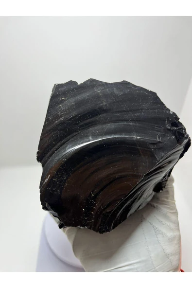 gemsartdeco Obsidyen Duygu Taşı Doğaltaş Kütle - Resim 2