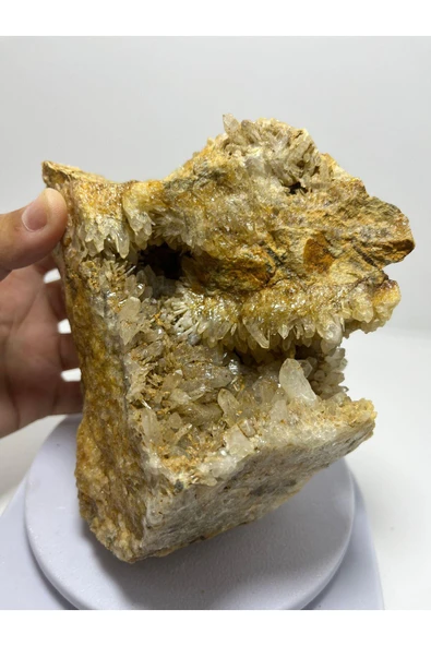 gemsartdeco İğne Uçlu Kuvars Koleksiyonluk Doğaltaş ürün görseli 1