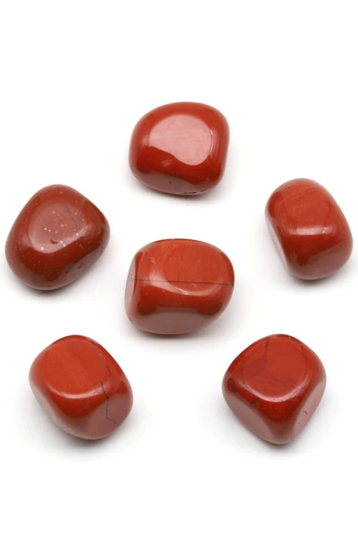 Jasper Doğal Taş Tamburlanmış Parça - Tımbıl - TMB-0218 - Resim 2