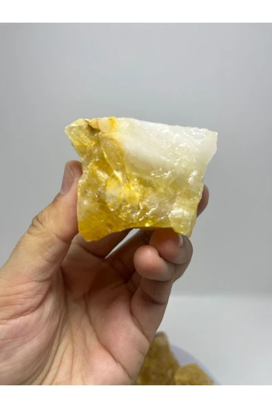 gemsartdeco Ham Parça Sitrin Doğaltaş 80-90 g - Resim 2