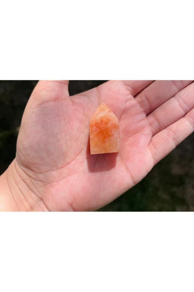 gemsartdeco Güneştaşı Kazık Kütle Yaşam Enerjisi Doğaltaş - Resim 3