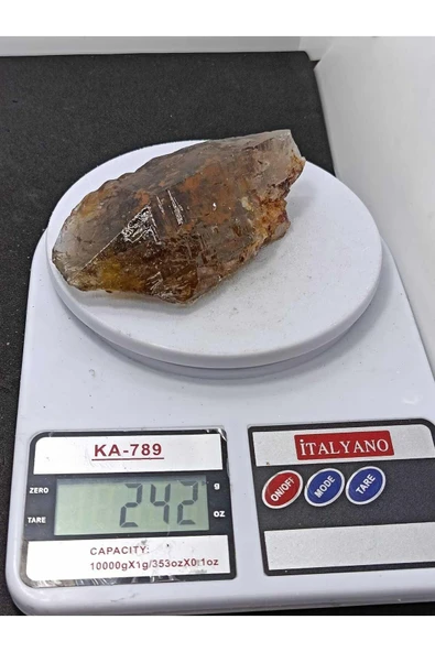 gemsartdeco Dumanlı Kuvars Doğaltaş Kütle - Resim 3