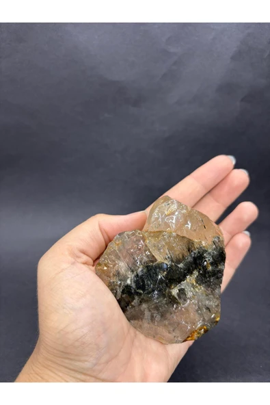 gemsartdeco RUTİLLİ KUVARS DOĞALTAŞ - Resim 5