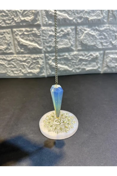 gemsartdeco Opal Doğaltaş Sarkaç - Resim 3