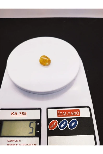 gemsartdeco Sitrin Bolluk Bereket 4 Adet Doğaltaş Cüzdan Boy - Resim 3