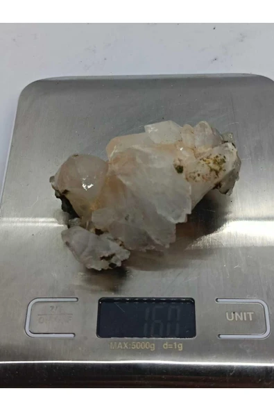 gemsartdeco Koleksiyonluk Epidotlu Kuvars Doğaltaş - Resim 5