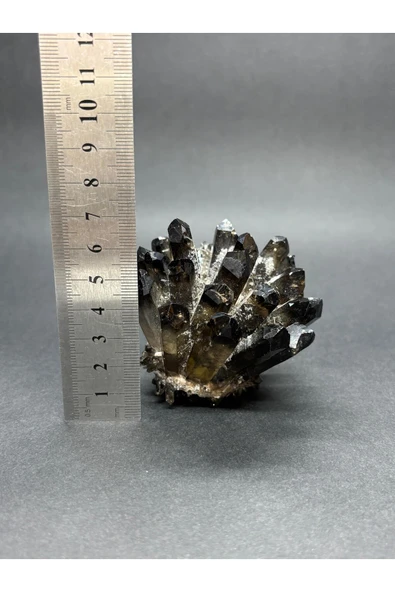 gemsartdeco DUMANLI KUVARS ÇİÇEK KOLEKSİYON - Resim 3