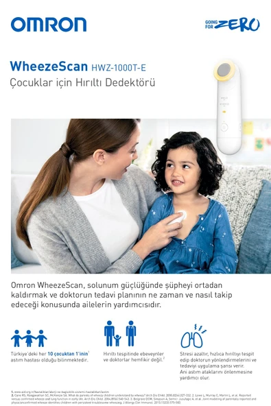 Omron Wheezescan Hırıltı Dedektörü - Resim 2