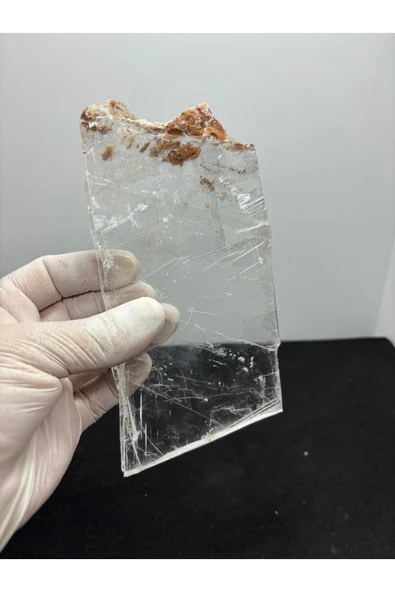 gemsartdeco Selenit Enerji, Çakra Taşı Doğaltaş Kütle - Resim 3