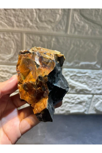 gemsartdeco Sardonix Siyah Akik Doğaltaş - Resim 3