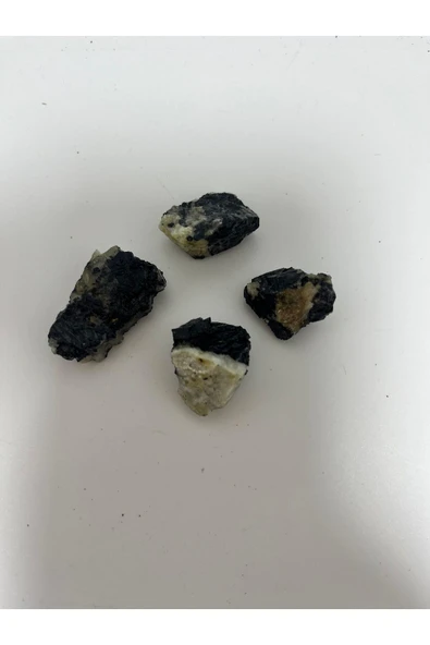 gemsartdeco Aytaşı Ve Siyah Turmalin Doğaltaş Parça (1 ADET) - Resim 2