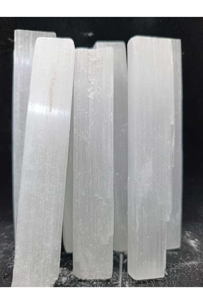 gemsartdeco Selenit Çubuk 1 Adet Doğaltaş Kütle  50-60gr ürün görseli