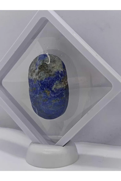 gemsartdeco Lapis Lazuli Doğal Taş Standlı - Resim 3