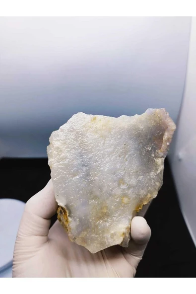 gemsartdeco Kalsedon Duygusal Denge Doğaltaş Kütle - Resim 2