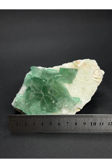 gemsartdeco ÖZEL KOLEKSİYONLUK FLORİT DOĞALTAŞ - Resim 4