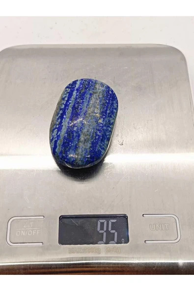gemsartdeco Lapis Lazuli Oval Doğaltaş Kütle - Resim 4