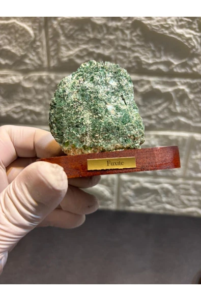 gemsartdeco Fuksit Doğaltaş Ahşap Stantlı ürün görseli