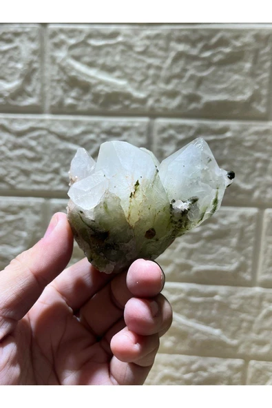 gemsartdeco Epidotlu Kuvars Doğaltaş - Resim 4