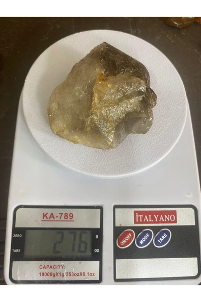 gemsartdeco Koleksiyonluk Dumanlı Kuvars Doğaltaş - Resim 3