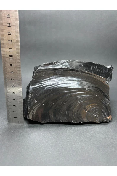 gemsartdeco Obsidyen Duygu Taşı Doğaltaş Kütle - Resim 4