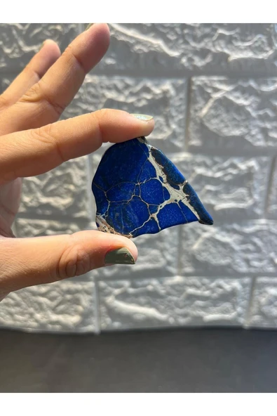 gemsartdeco Lacivert Varasit  Cesaret Doğaltaş - Resim 3