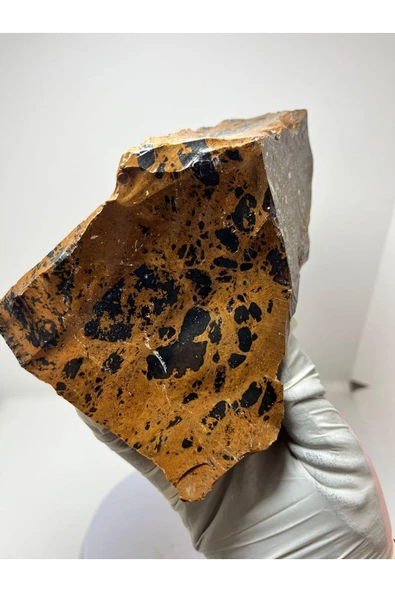 gemsartdeco Obsidyen Duygu Taşı Doğaltaş Kütle - Resim 2