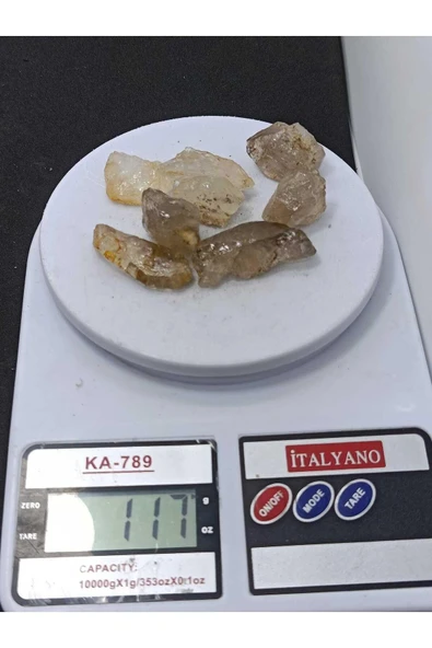 gemsartdeco Kristal Kuvars Doğaltaş 2 Adet Ham Parça - Resim 3