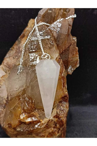 gemsartdeco Kristal Kuvars Sarkaç Doğaltaş Ham Kütle ürün görseli