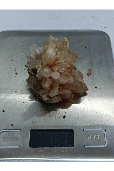 gemsartdeco Koleksiyonluk Epidotlu Kuvars - Resim 4