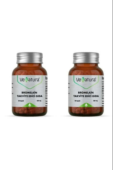 Venatura Bromelain 60 Kapsül 2 Adet ürün görseli