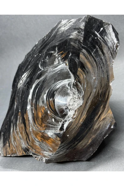 gemsartdeco Obsidyen Duygu Taşı Doğaltaş Kütle - Resim 2