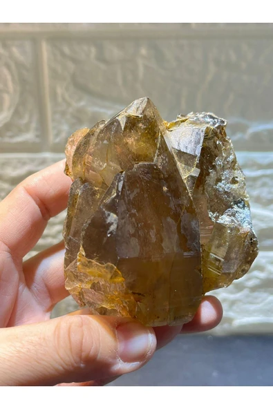 gemsartdeco Dumanlı Kuvars Katedral Koleksiyon Doğaltaş - Resim 2