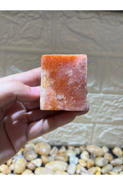 gemsartdeco Gül Kuvars Doğaltaş Büyük Küp - Resim 3