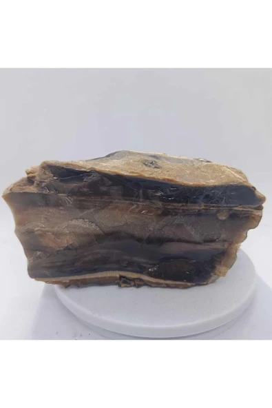 gemsartdeco Siyah Kalsedon Duygusal Denge Doğaltaş Kütle - Resim 5