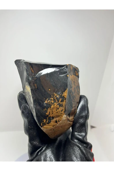 gemsartdeco Obsidyen Duygu Taşı Doğaltaş Kütle - Resim 2