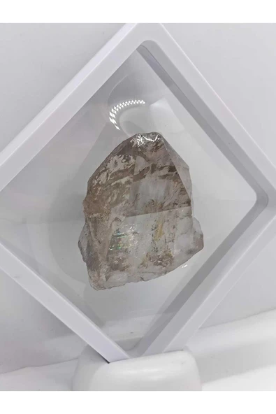 gemsartdeco Dumanlı Kuvars Doğal Taş Standlı - Resim 2