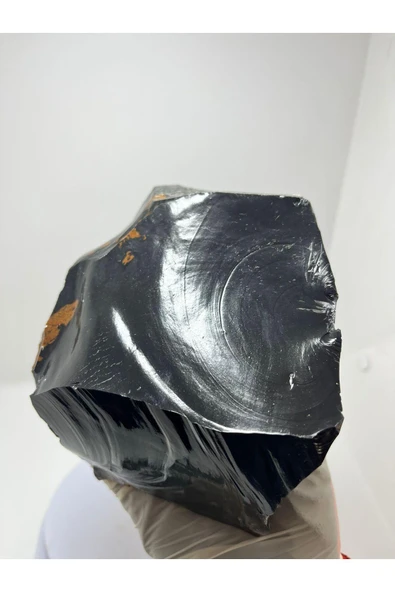 gemsartdeco Obsidyen Duygu Taşı Doğaltaş Kütle - Resim 2