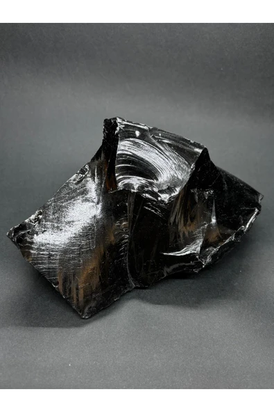 gemsartdeco Obsidyen Duygu Taşı Doğaltaş Kütle - Resim 2