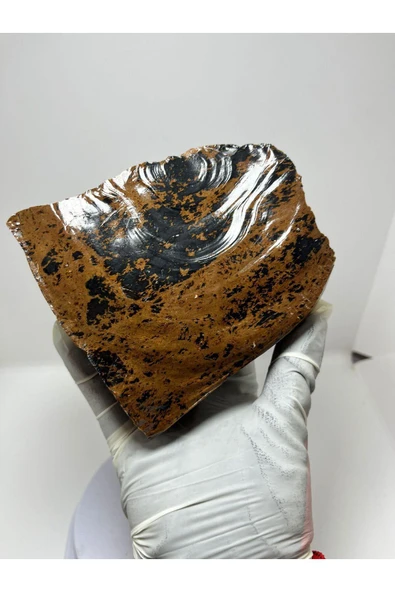 gemsartdeco Obsidyen Duygu Taşı Doğaltaş Kütle - Resim 2