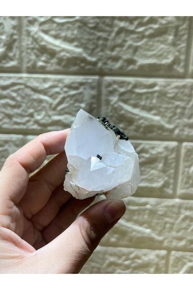 gemsartdeco Epidotlu Kuvars Doğaltaş - Resim 7