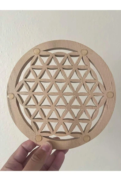 gemsartdeco YAŞAM ÇİÇEĞİ GRİD - Resim 2