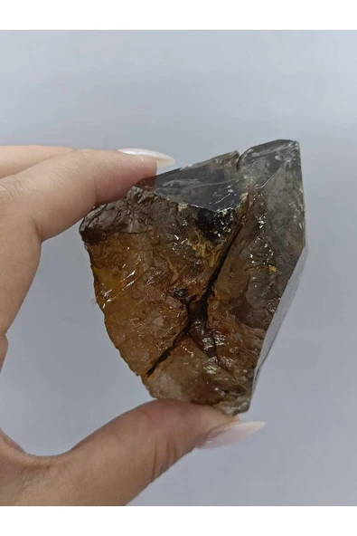 gemsartdeco Dumanlı Kuvars Doğaltaş - Resim 3