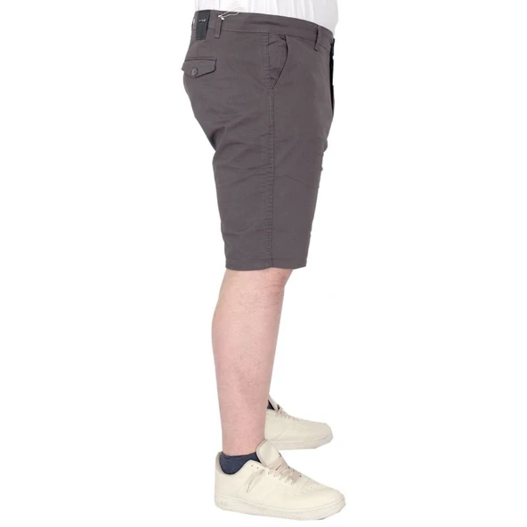 Büyük Beden Erkek Kapri Yancep Nice Classic 21402 Antrasit - Resim 2