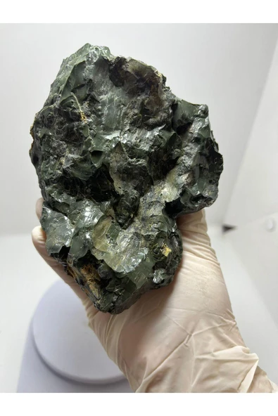 gemsartdeco Obsidyen Duygu Taşı Doğaltaş Kütle - Resim 3