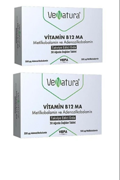Venatura Vitamin B12 Ma 30 Tablet 2 Adet ürün görseli