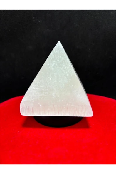 gemsartdeco Selenit Piramit Doğaltaş Enerji Temizleyici - Resim 3