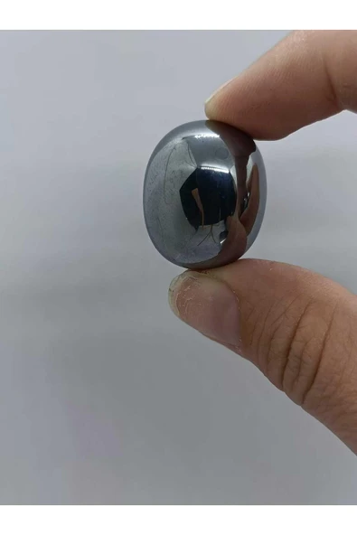 gemsartdeco terahertz (titreşim) Oval Doğaltaş Ham Kütle - Resim 3
