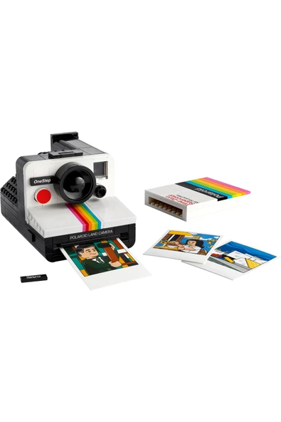® Ideas Polaroid One Step SX-70 Kamera 21345 – Yetişkinler için Yaratıcı Model Yapım Seti (516P) - Resim 2